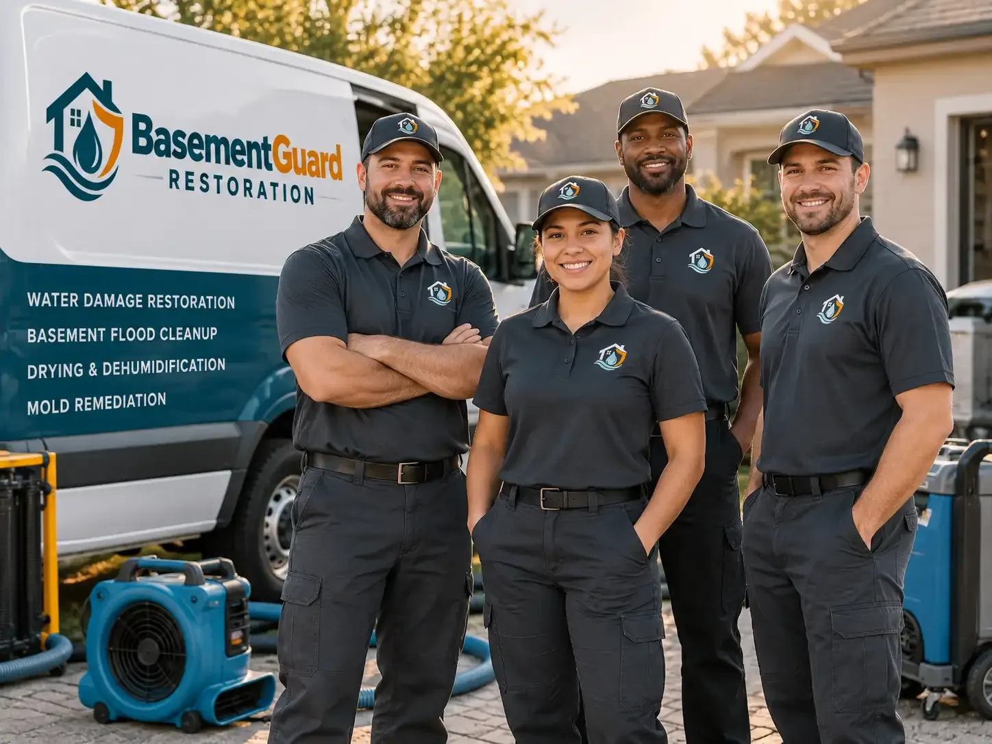Basement Water Damage Restoration company in Aroma Park, IL